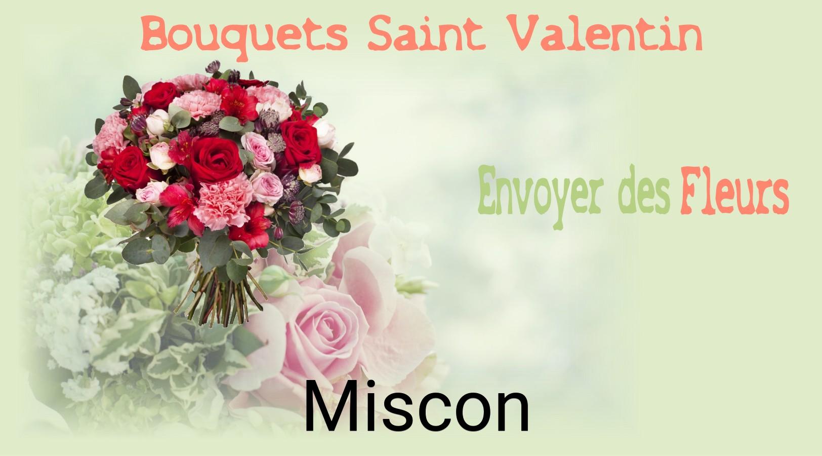 Roses de Saint-Valentin livrées à Miscon